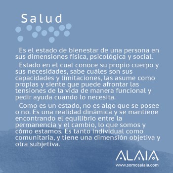 Boceto Definición Salud